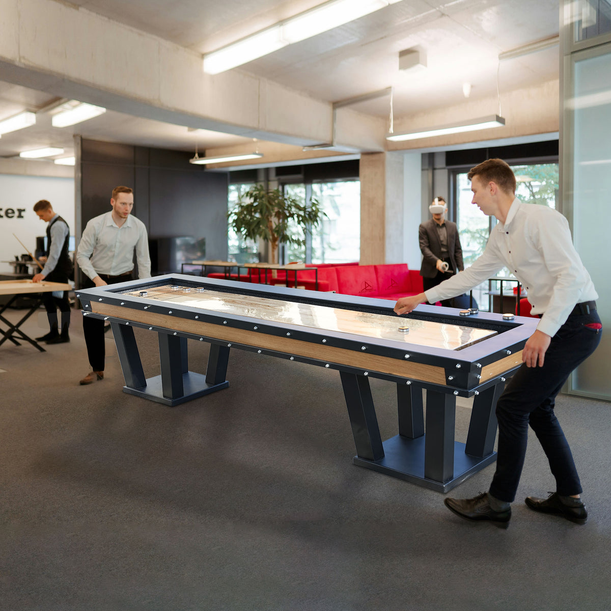 Archtwain Grand Shuffleboard masası - 300 cm profesyonel shuffleboard
