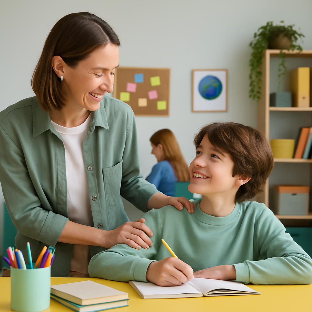 Çocuğun çalışmaya motive edildiği köşe