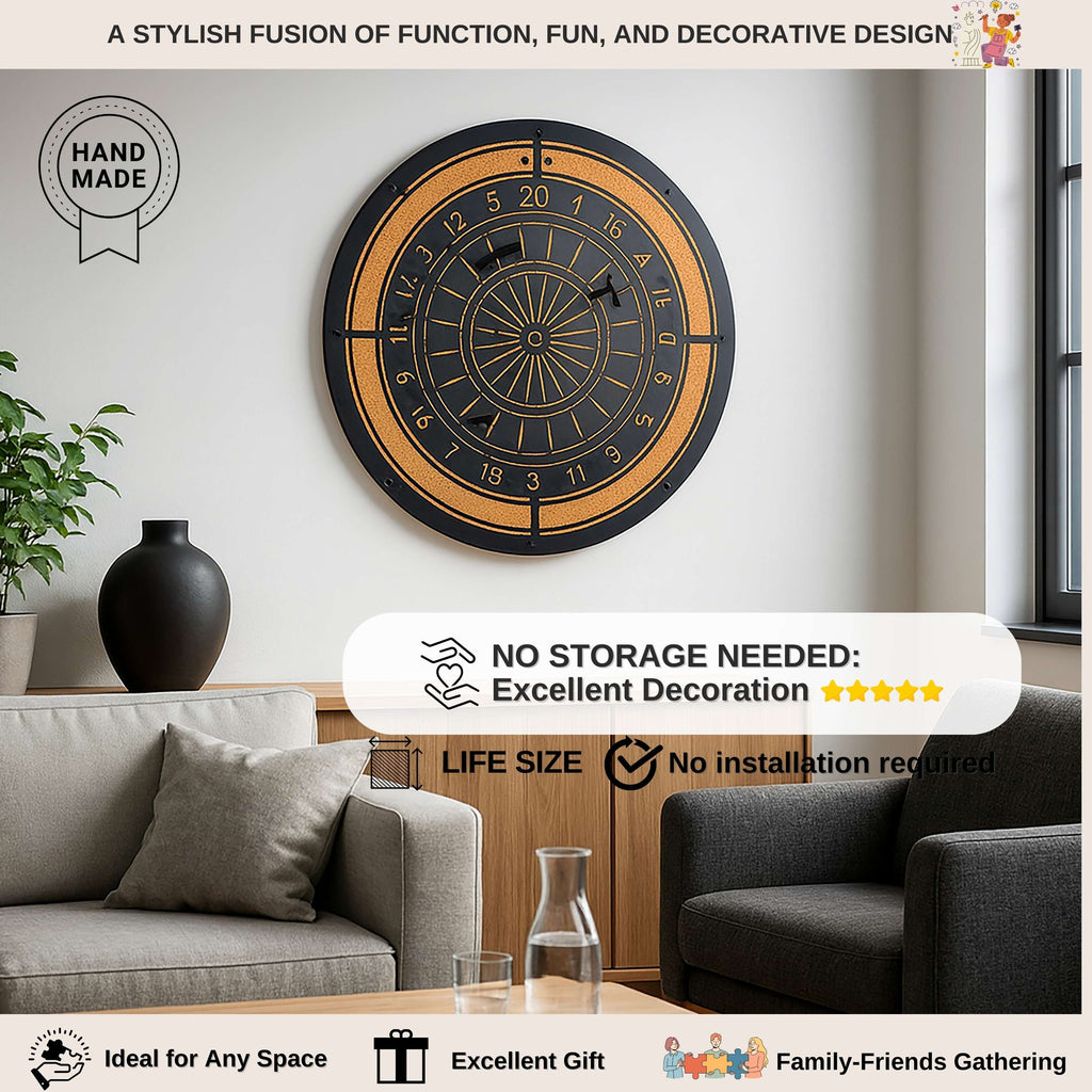 Archtwain - Manyetik Dart-dekoratif duvar oyunu-www.archtwain.com -