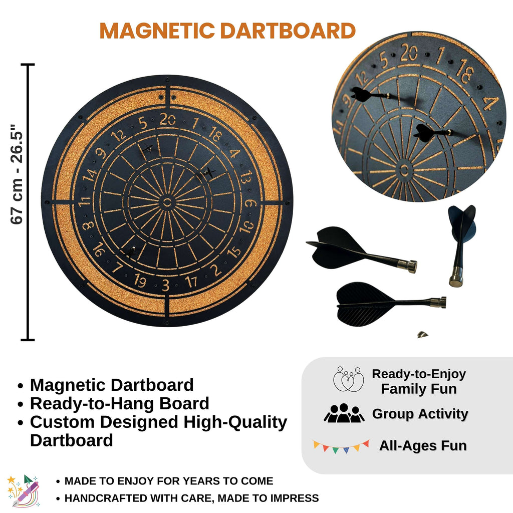 Archtwain - Manyetik Dart-dekoratif duvar oyunu-www.archtwain.com -