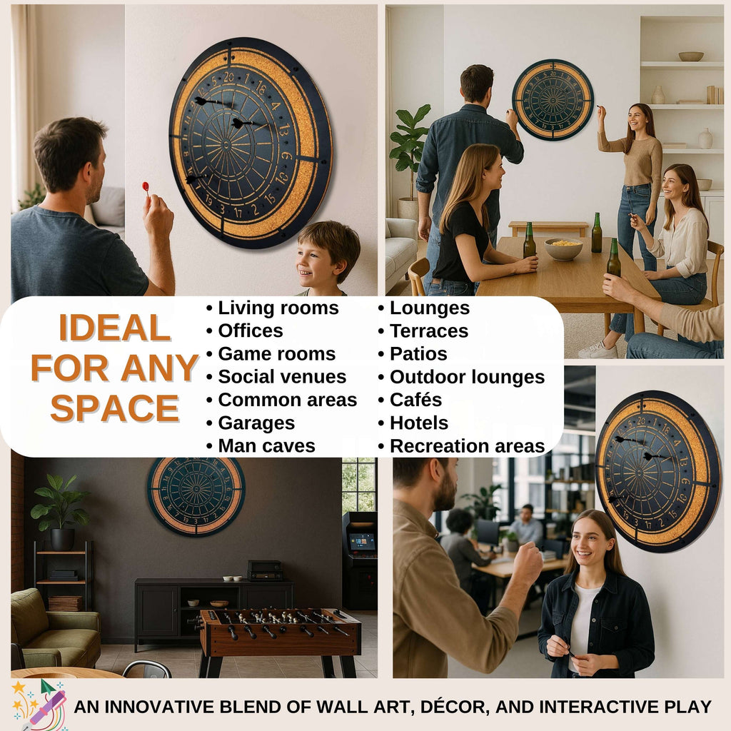 Archtwain - Manyetik Dart-dekoratif duvar oyunu-www.archtwain.com -