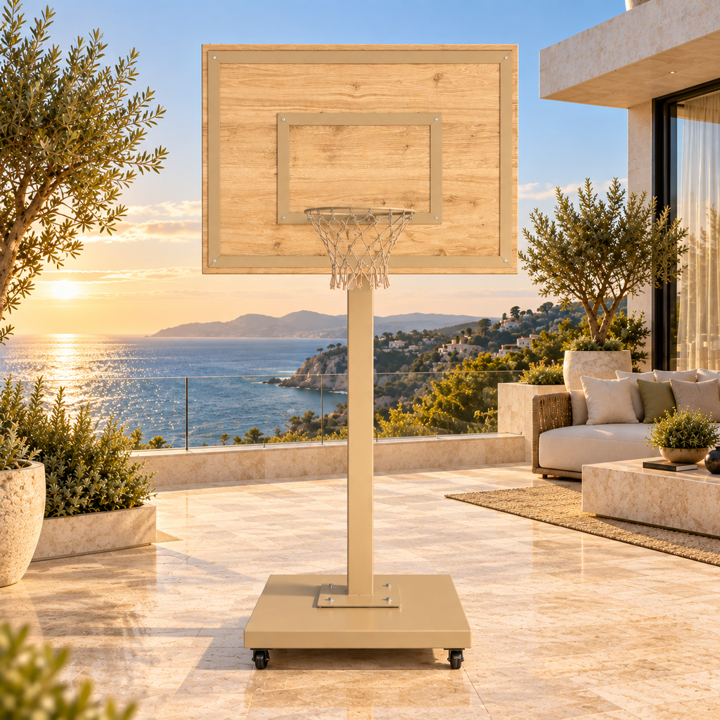 Basketbol Oyun Standı Naturel