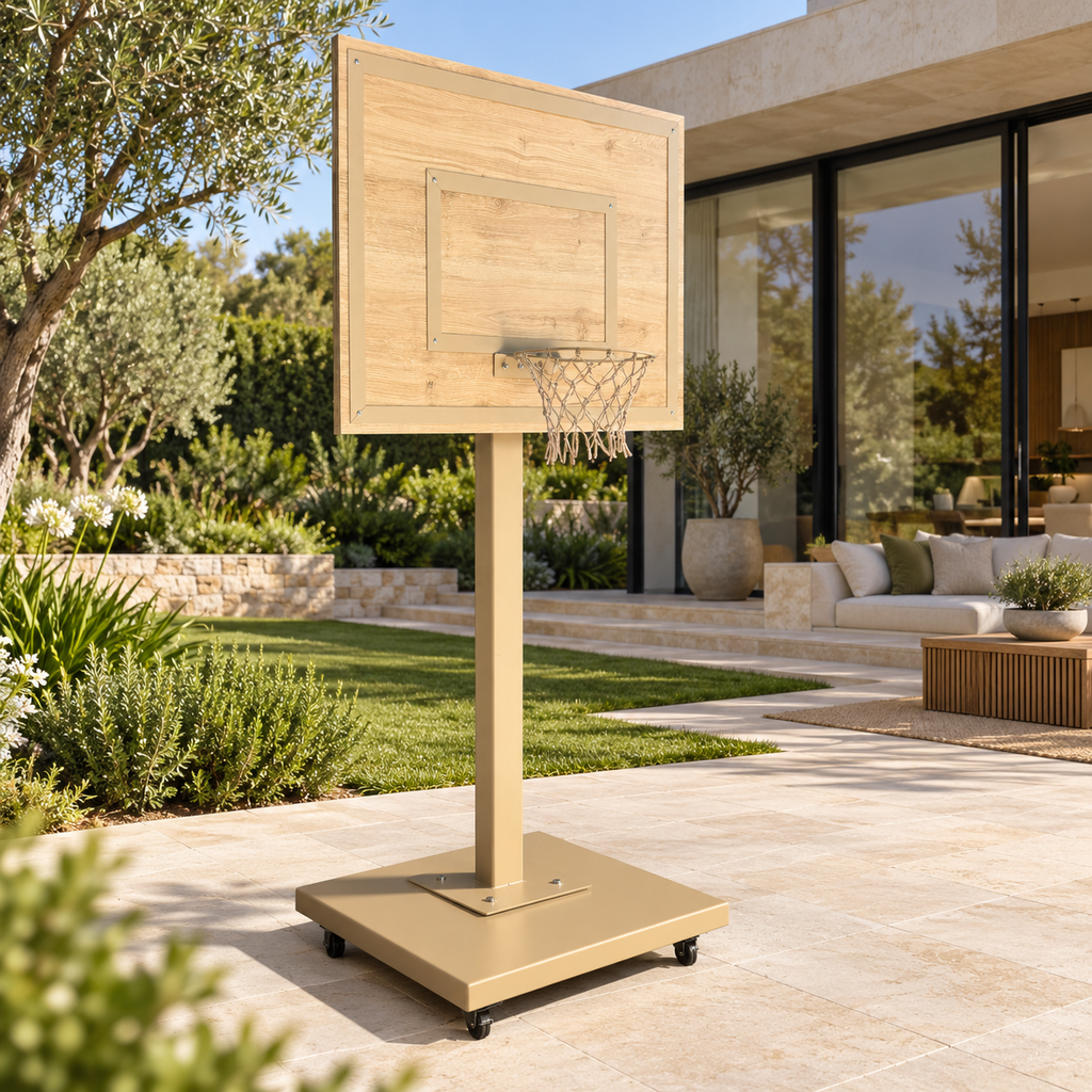 Basketbol Oyun Standı Naturel