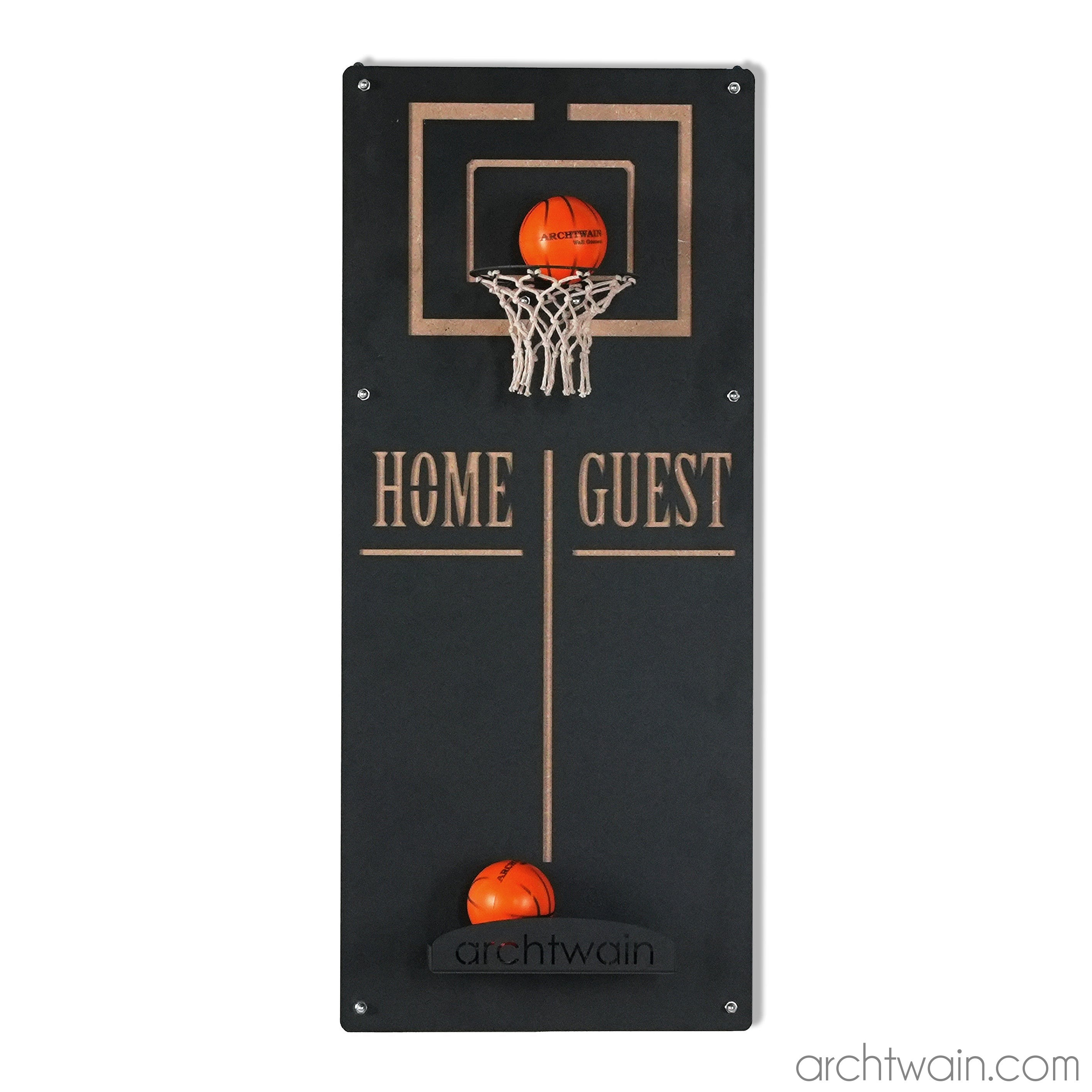Craft basketbol potası, yandan görünüm