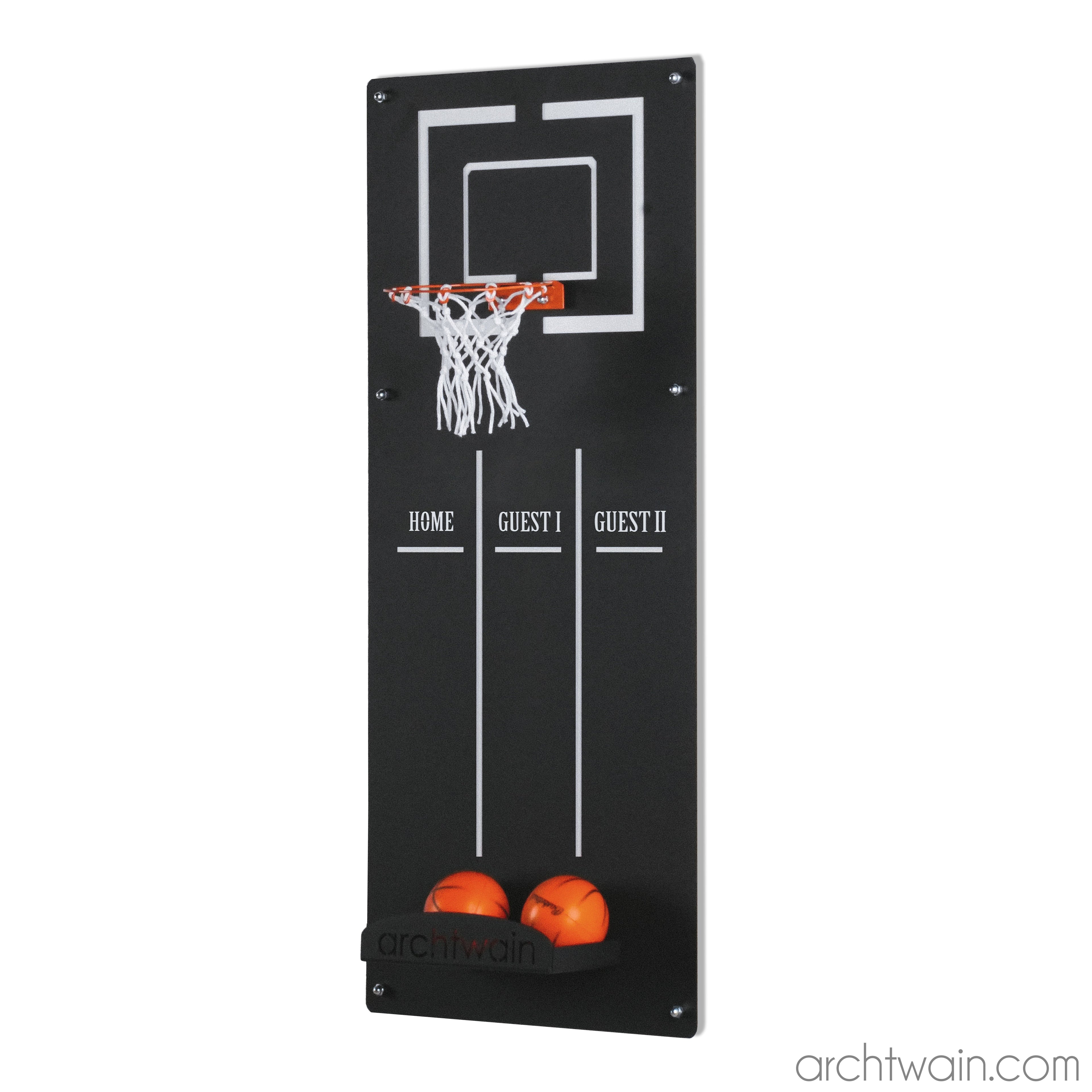 Kişiye özel basketbol potası, yakın görünüm