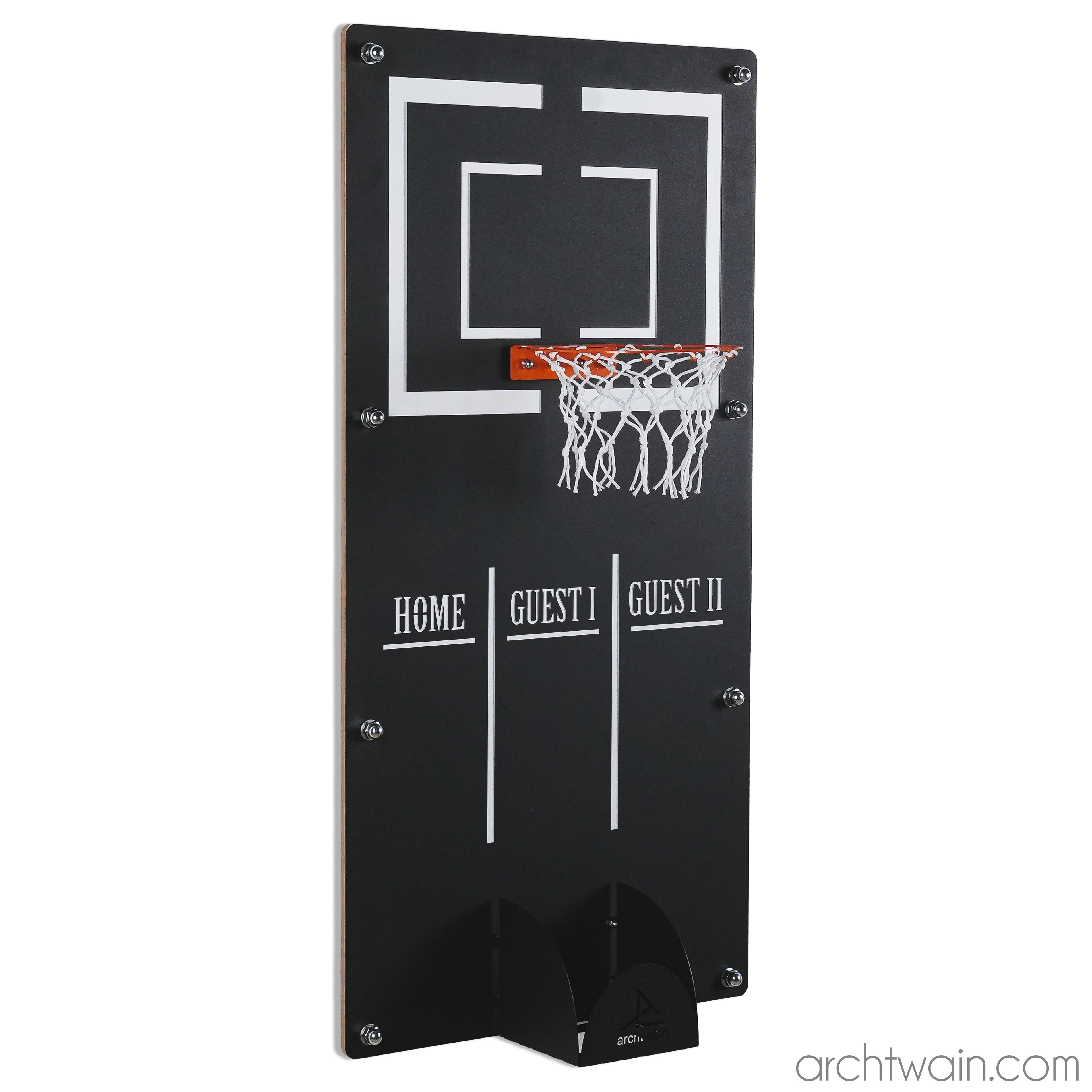 Kişiye özel Mega basketbol potası, isim detayı