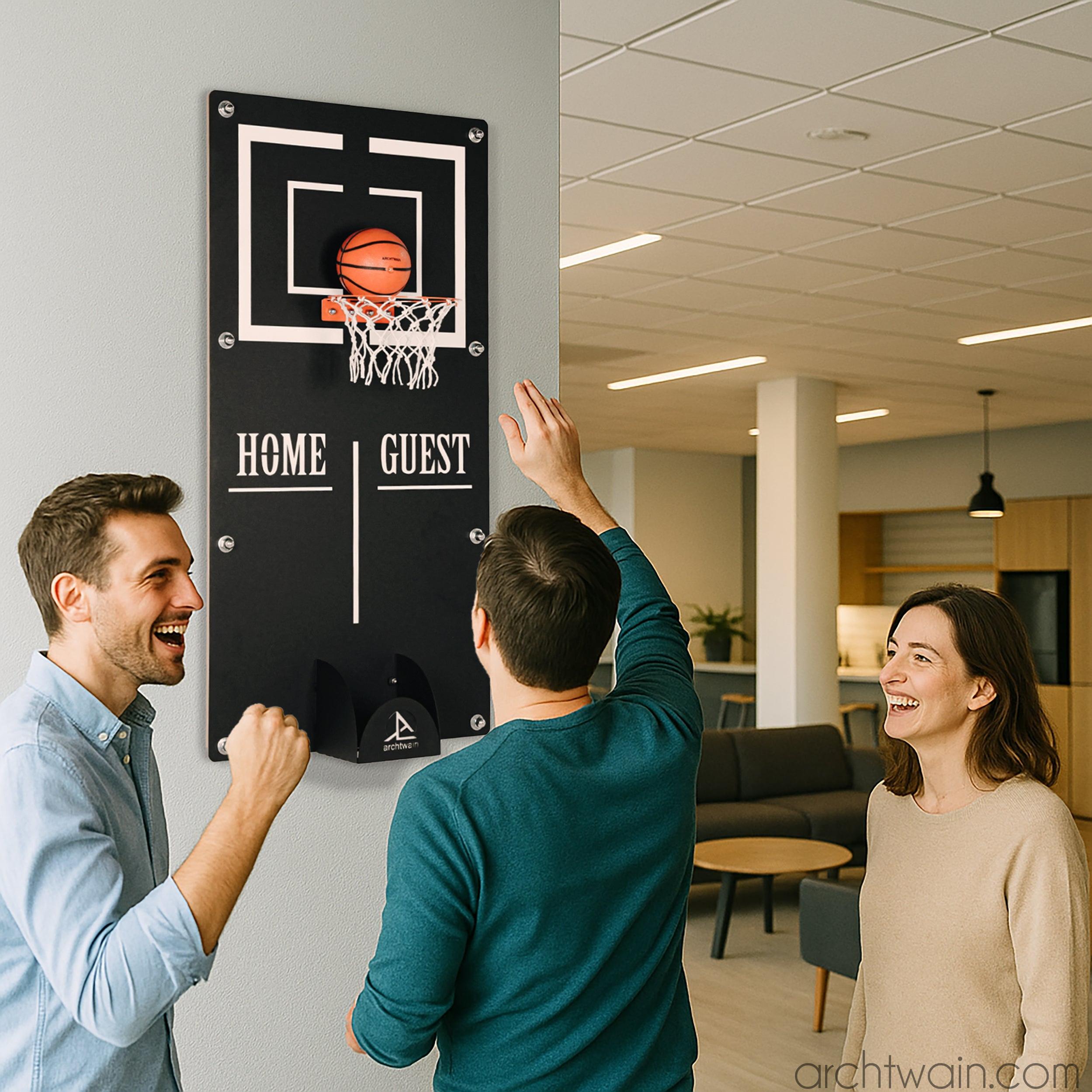 Mega klasik basketbol potası, yakın görünüm