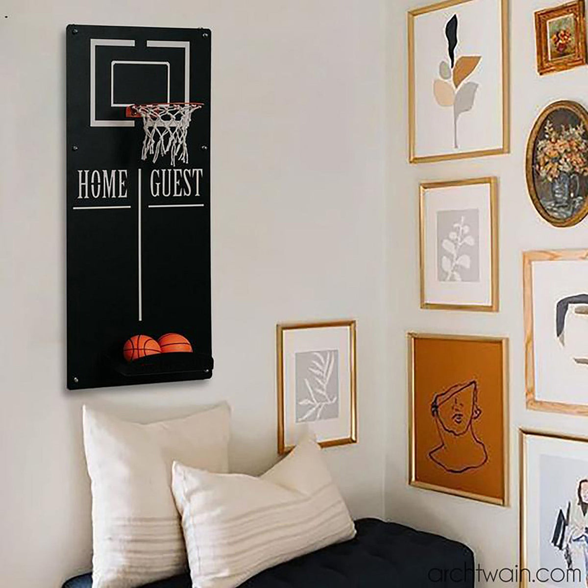 Metal duvar basketbol potası