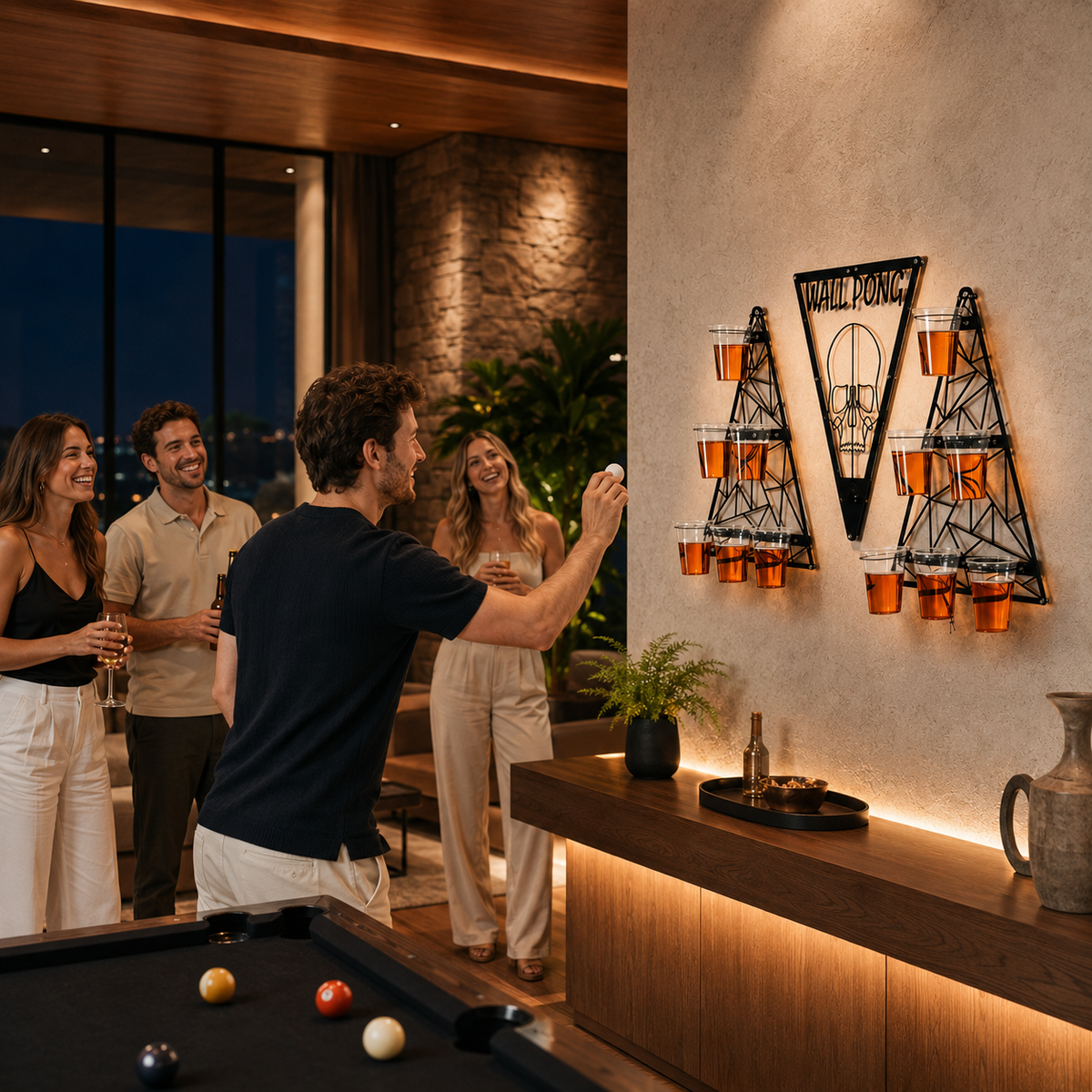 Beer Pong beceri oyunu, farklı açıdan