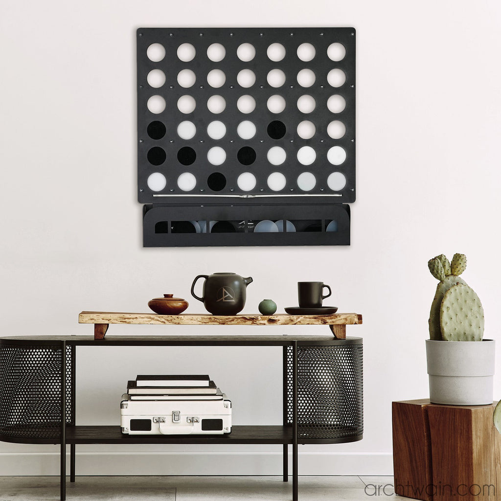 Connect Four dörtlü bağlama, üstten görünüm