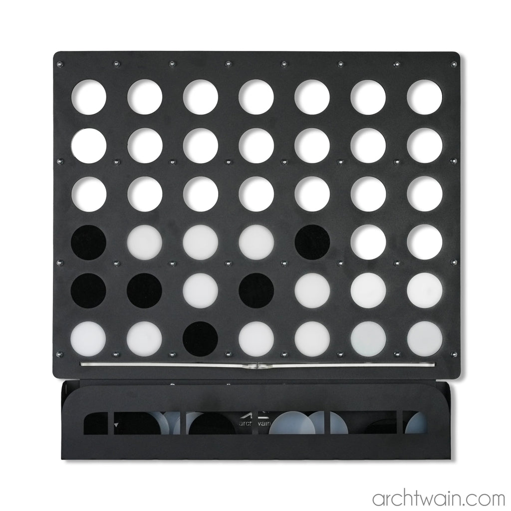 Connect Four duvar oyunu, yakın görünüm