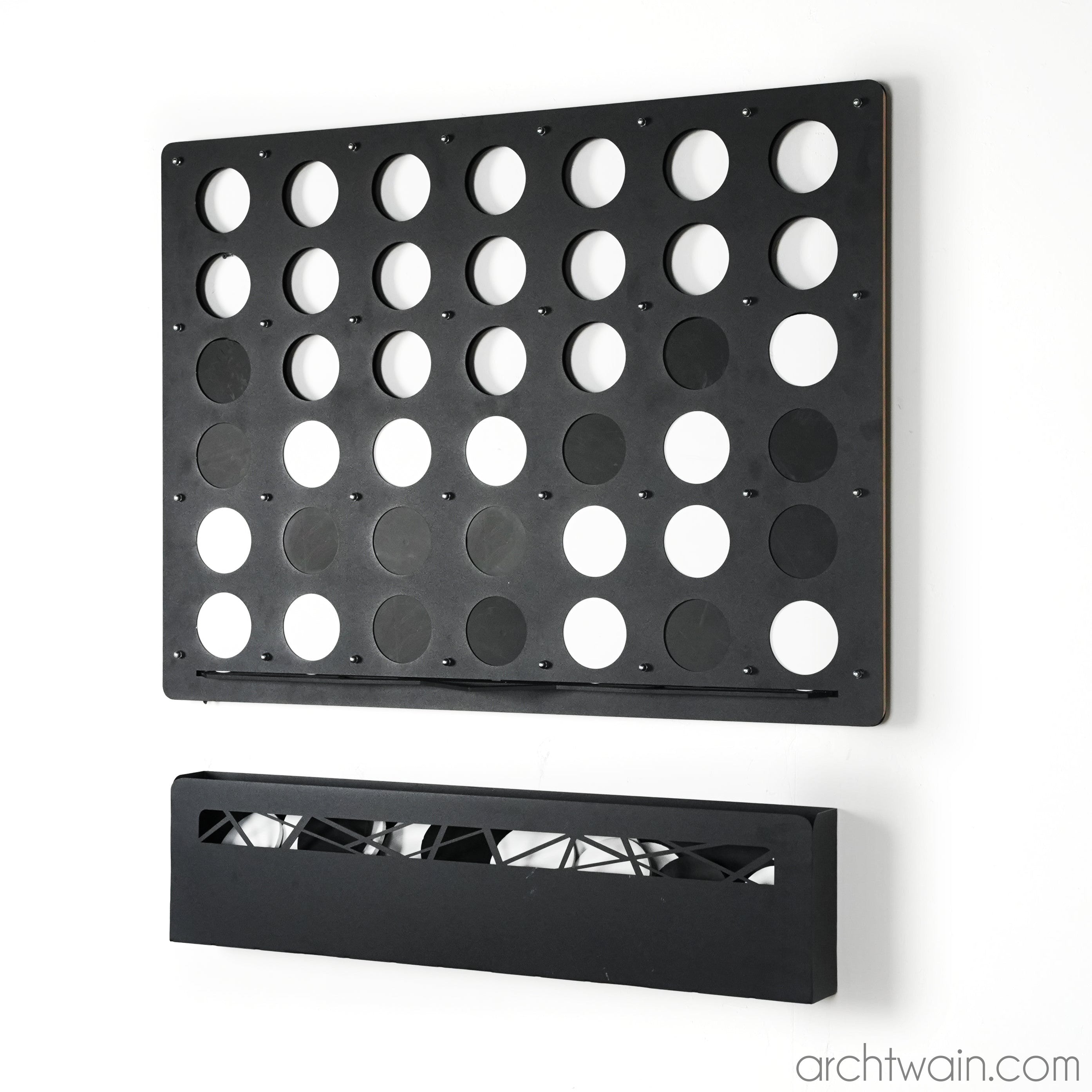 Mega Connect Four oyunu, yakın görünüm