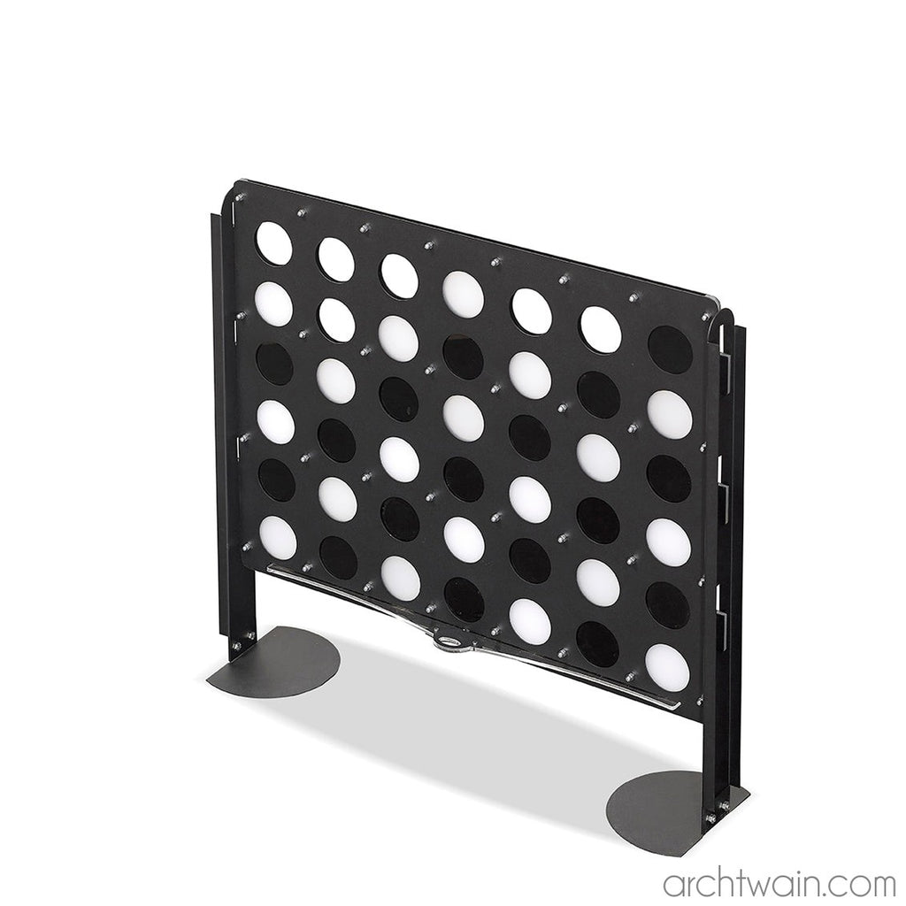 Taşınabilir Connect Four oyunu, farklı açıdan
