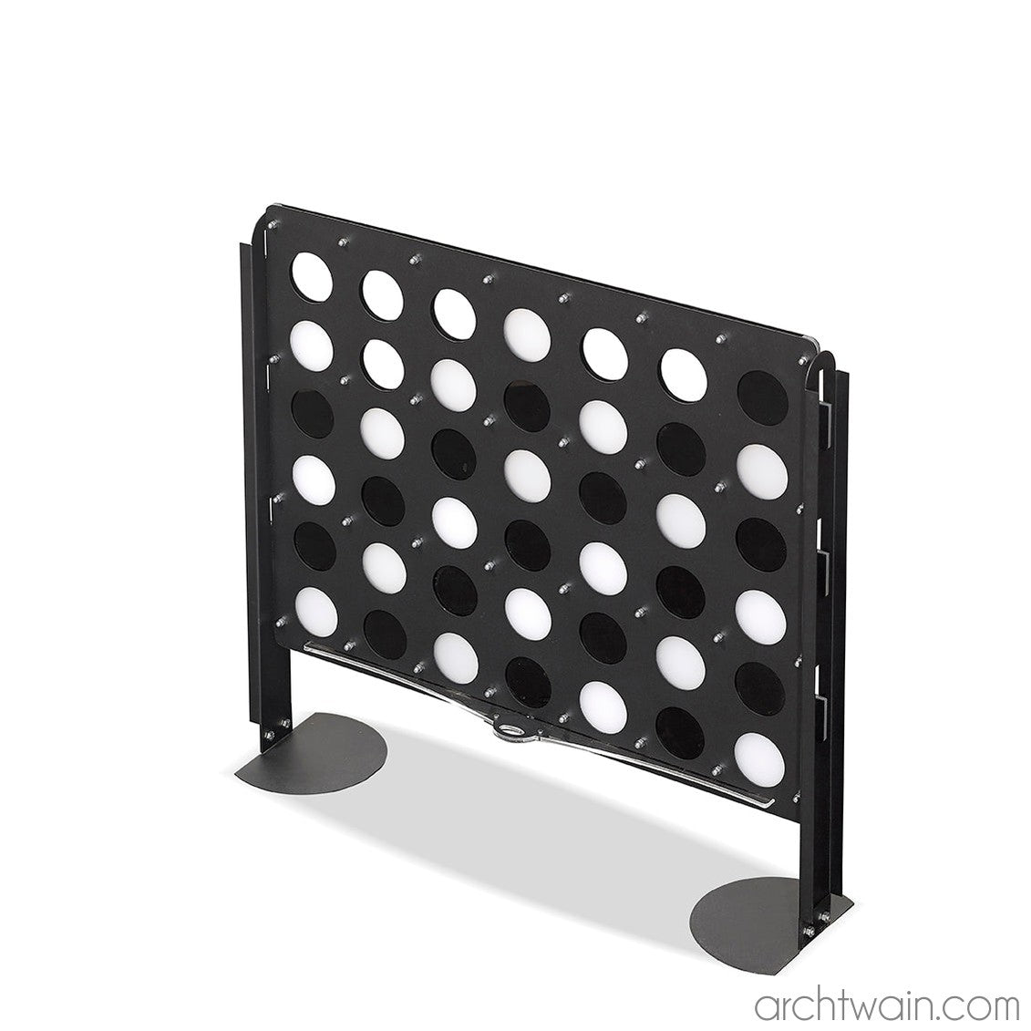 Taşınabilir Connect Four oyunu, farklı açıdan