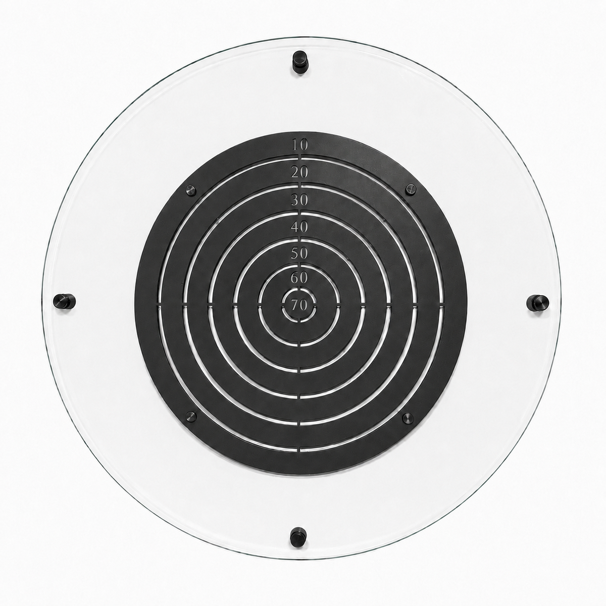 Manyetik Cam DartBoard Siyah