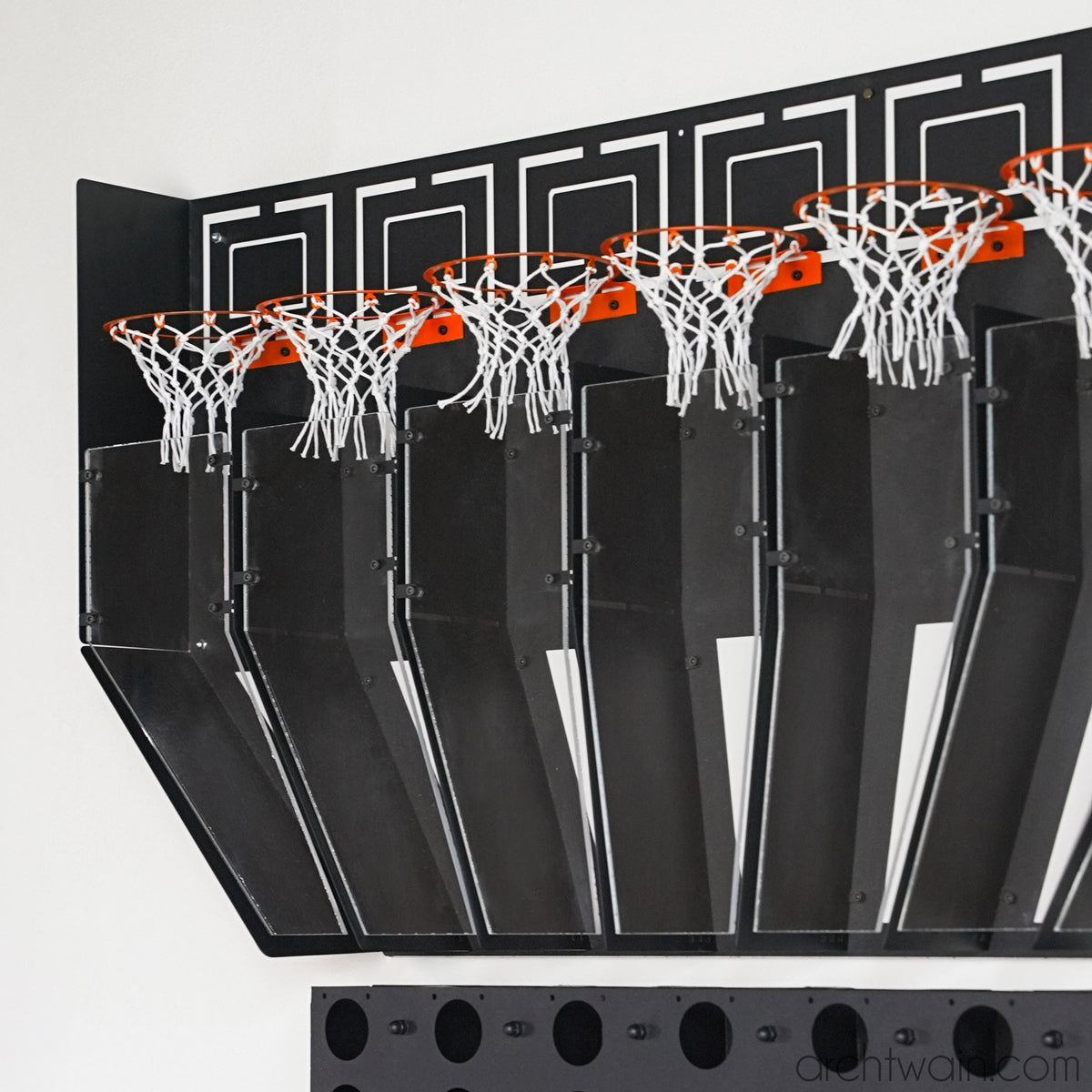 Connect Four basketbol oyunu, mekânda görünüm