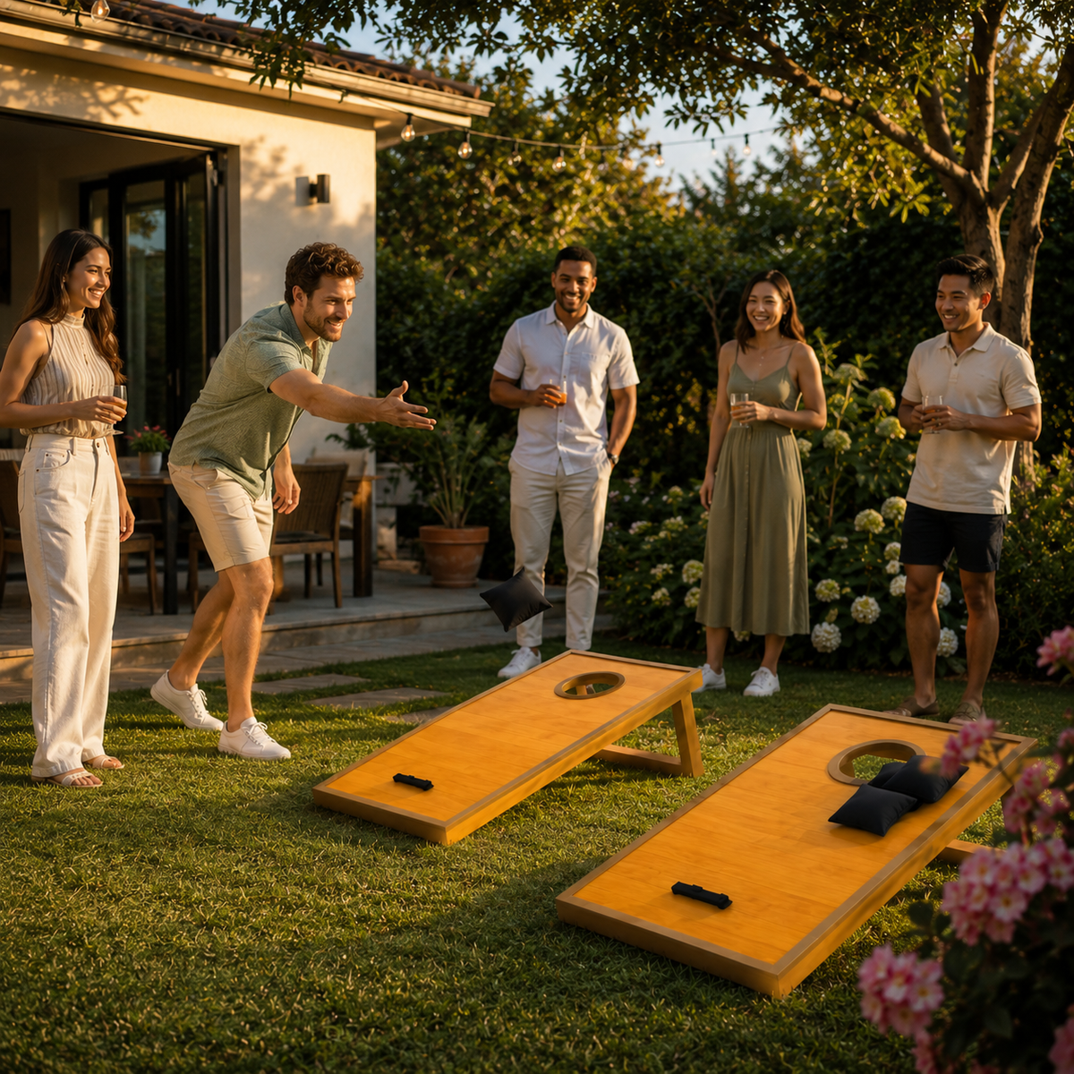 Cornhole Açık Hava Oyun Seti, detay görünümü