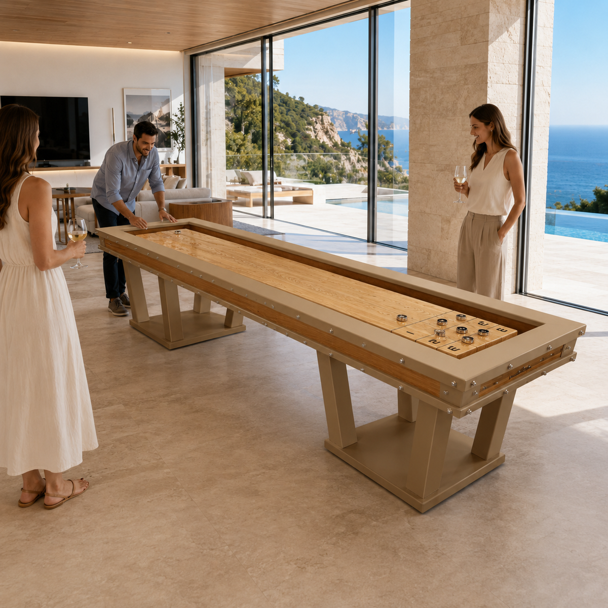 Grand Shuffleboard Naturel — Doğal Bitiş | ARCHTWAIN