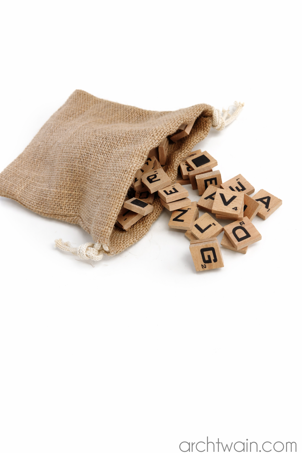 Scrabble için manyetik yedek harf taşı seti