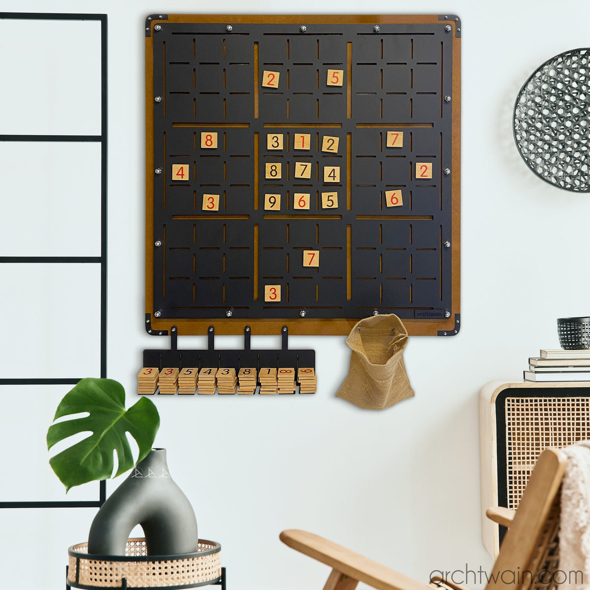 Mega Sudoku oyunu, mekânda görünüm