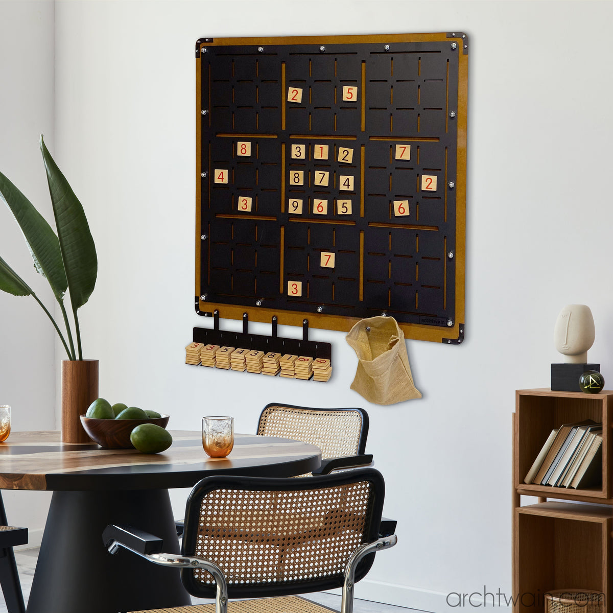 Mega Sudoku oyunu, üstten görünüm