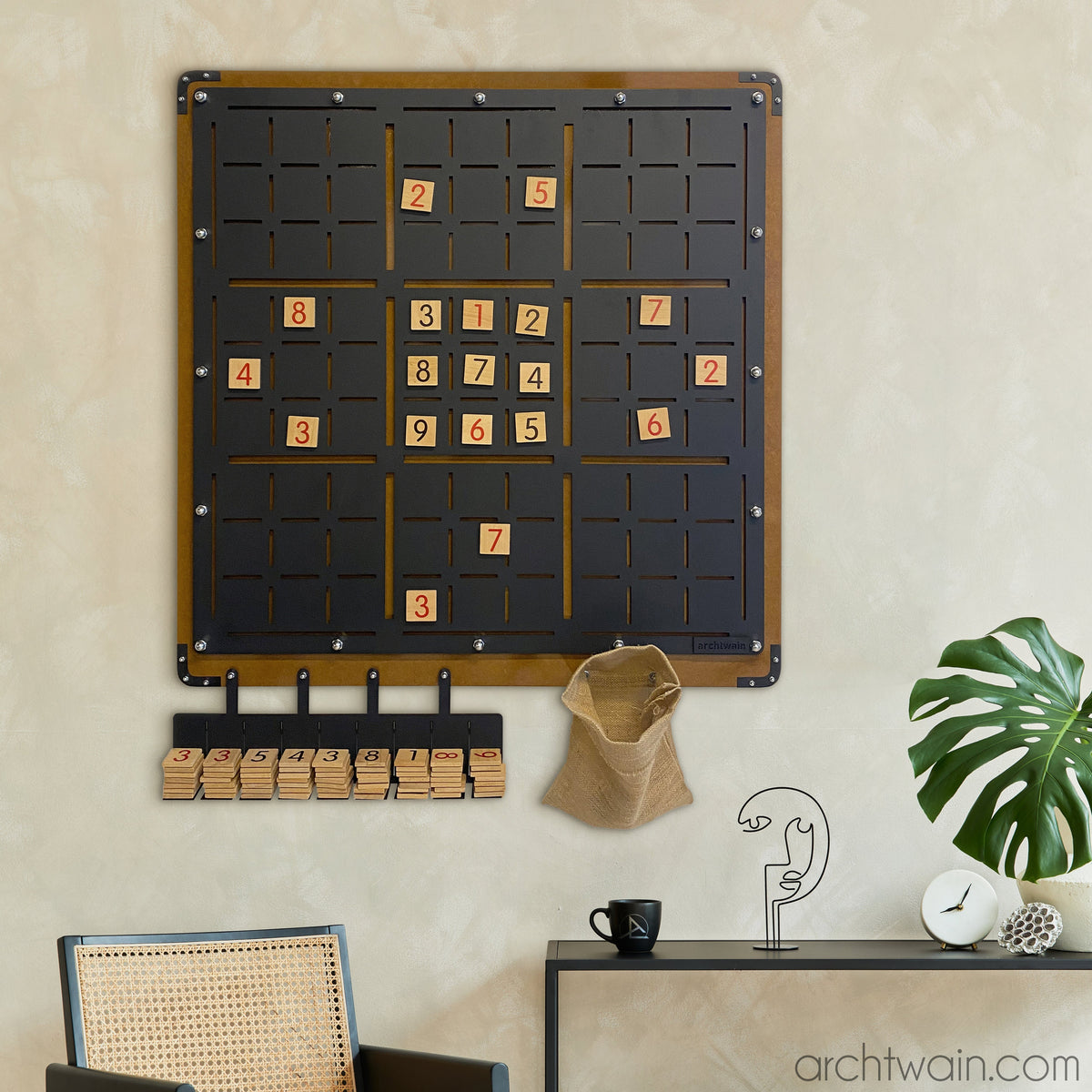 Mega Sudoku oyunu, yakın görünüm