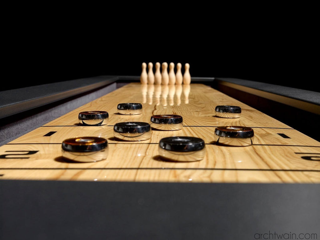 Archtwain - Grand Shuffleboard Black-Metal Masa Oyunları-www.archtwain.com -
