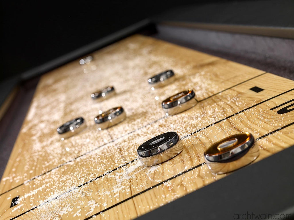 Archtwain - Grand Shuffleboard Black-Metal Masa Oyunları-www.archtwain.com -