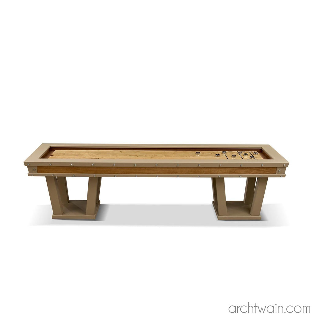 Archtwain - Grand Shuffleboard Naturel-Metal Masa Oyunları-www.archtwain.com -