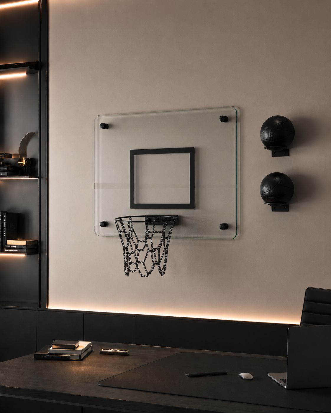 Prime Cam Basketbol Siyah, yüzey detayı