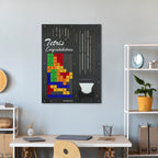 Ahşap Tetris puzzle, farklı açıdan
