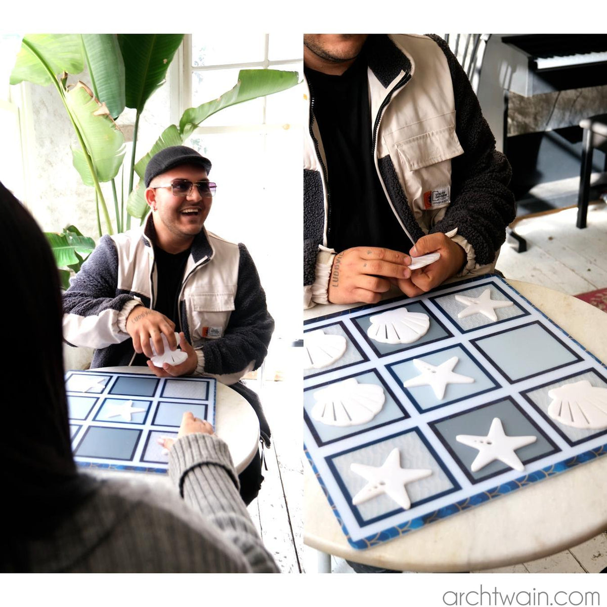 Marina masaüstü tic tac toe oyunu, tam görünüm