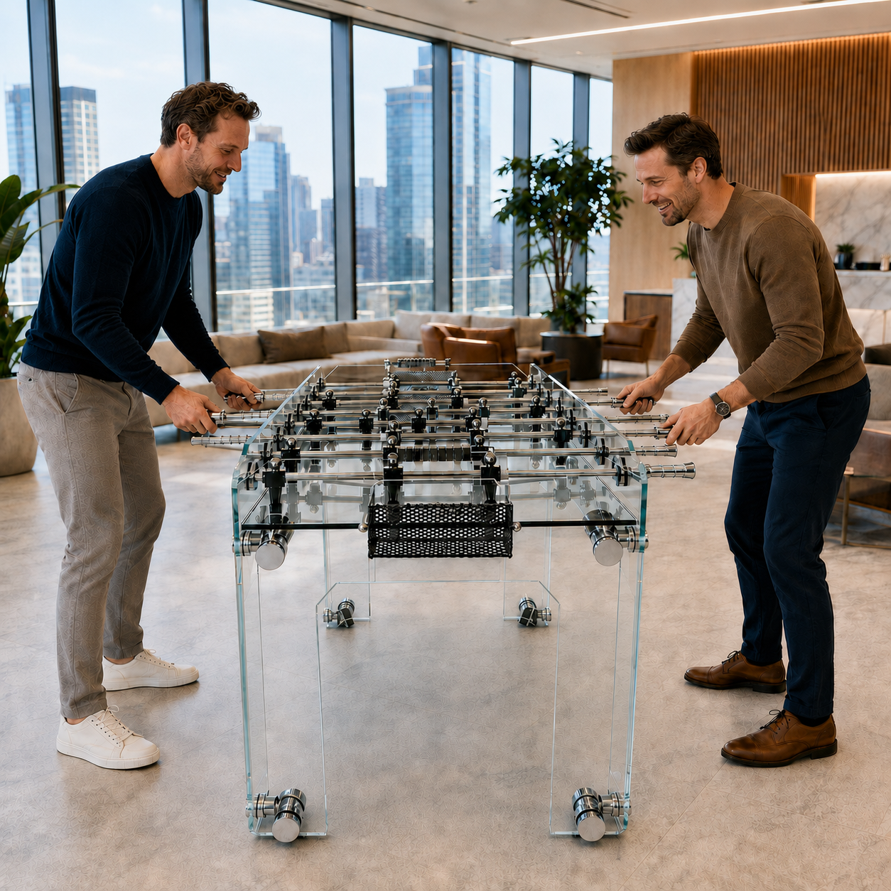 Signature Crystal Langırt  – Cam Masa Futbolu Oyunu