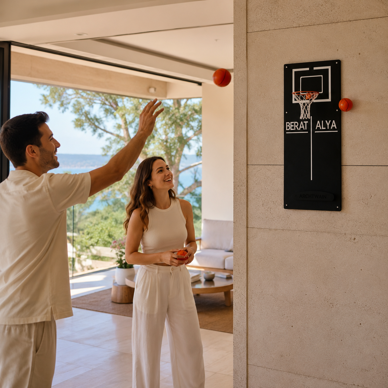 Kişiye Özel Basketbol Wall Deco