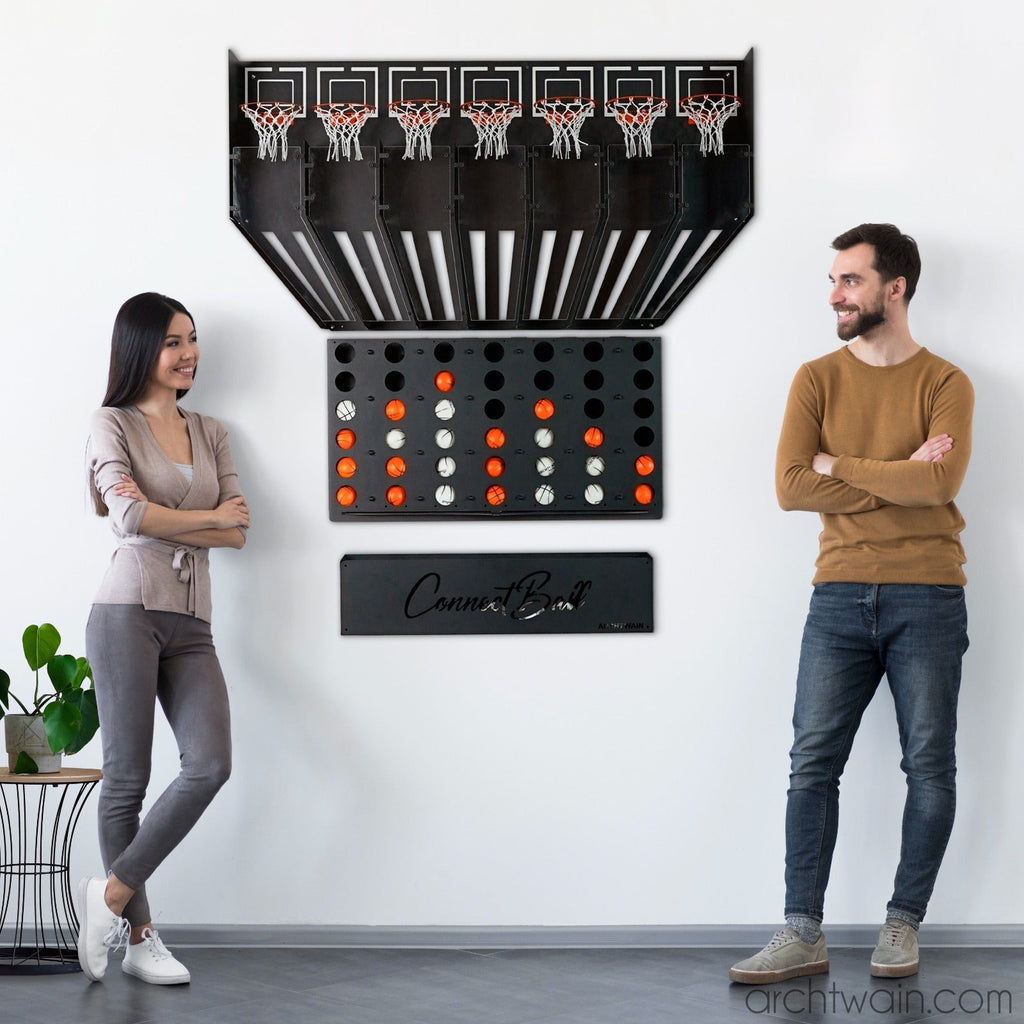 Archtwain - Connect Four Basketbol-dekoratif duvar oyunu-www.archtwain.com -