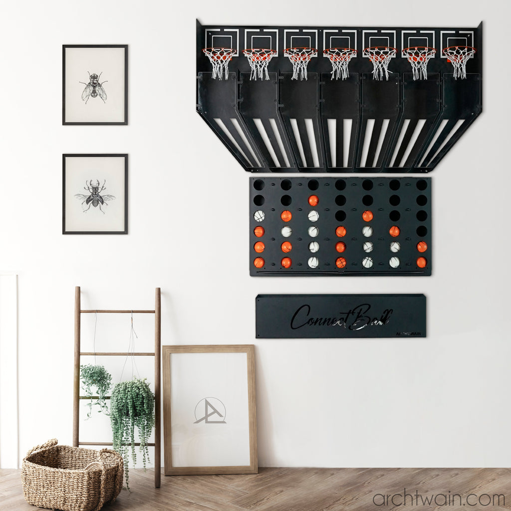 Archtwain - Connect Four Basketbol-dekoratif duvar oyunu-www.archtwain.com -