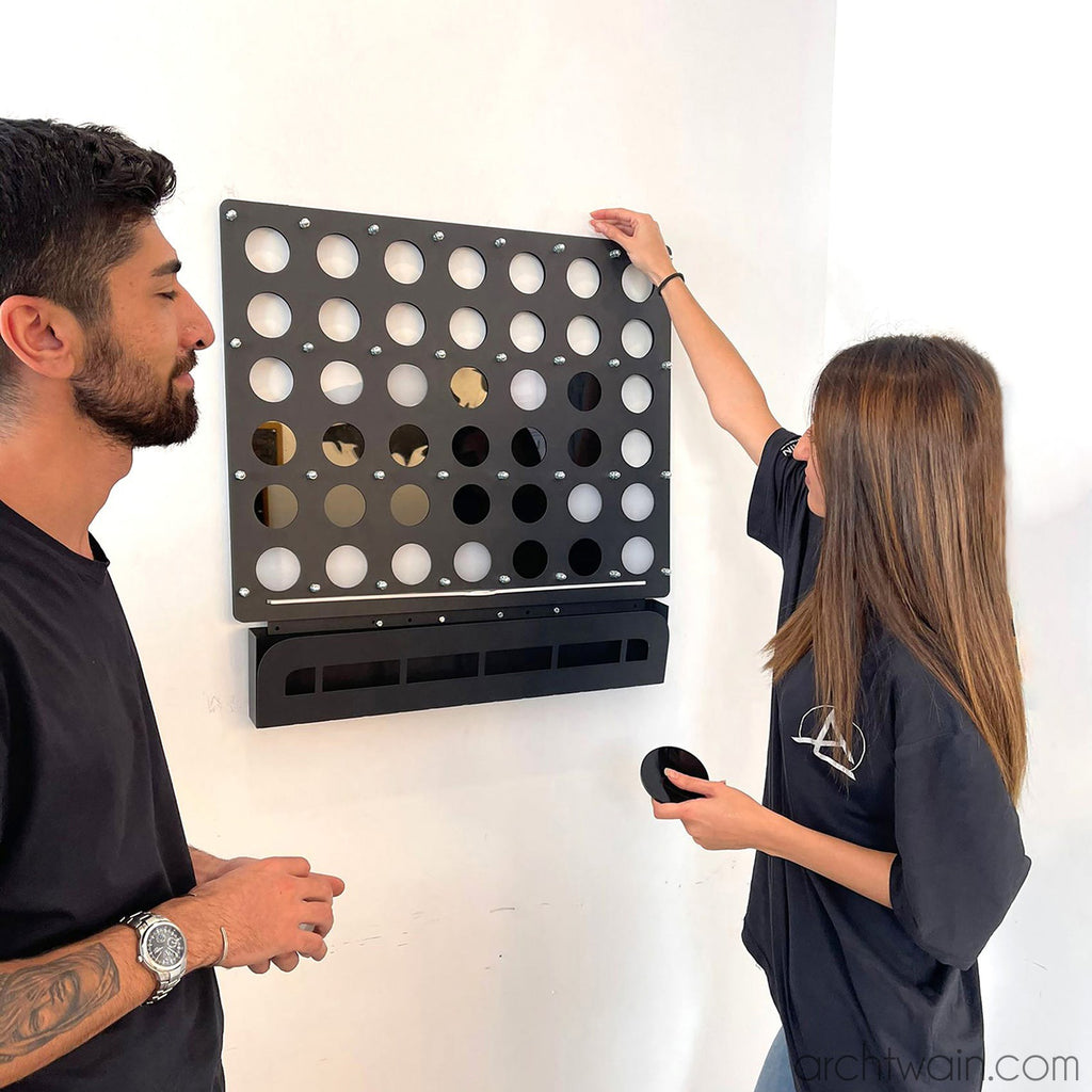 Archtwain - Connect Four-dekoratif duvar oyunu-www.archtwain.com -