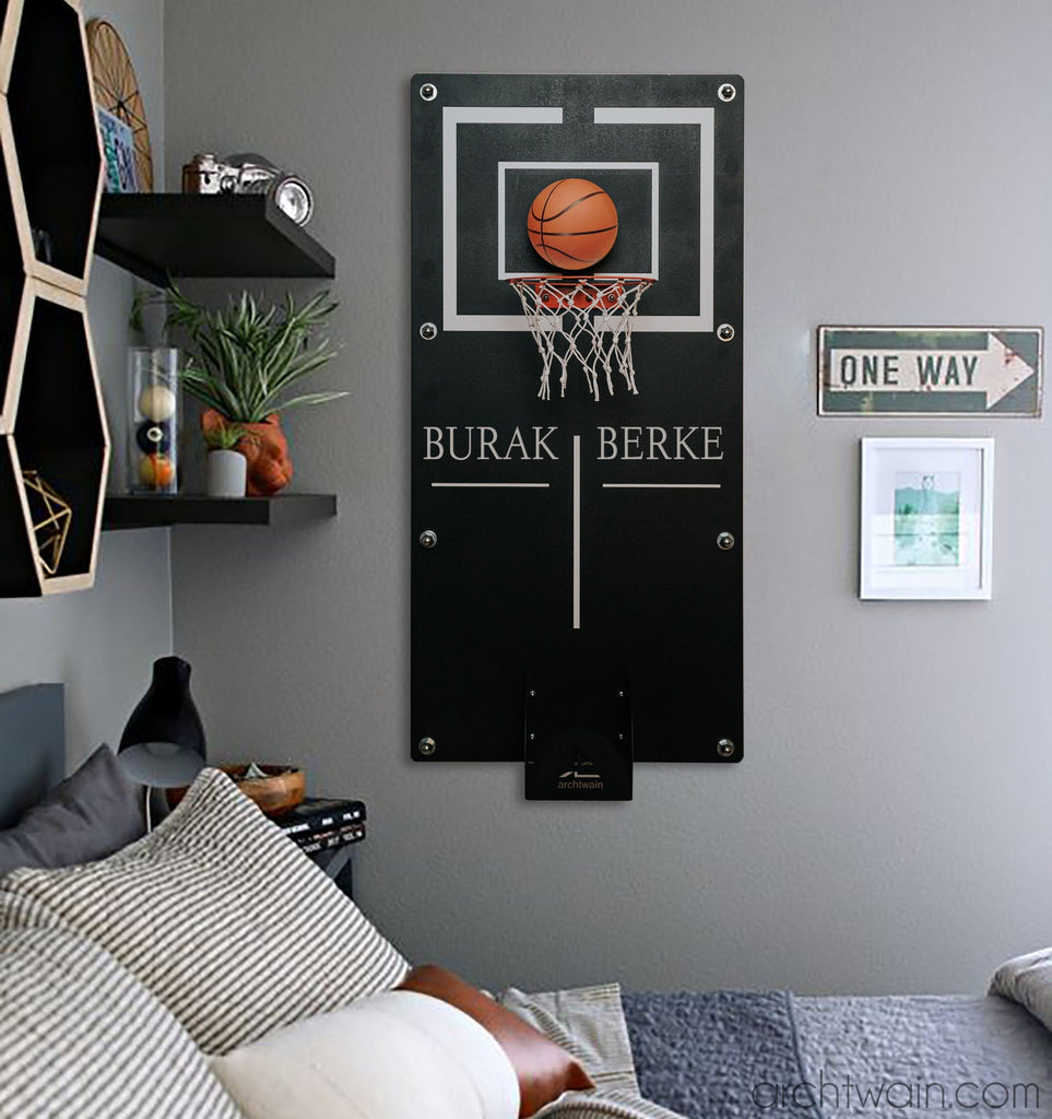 Archtwain - Kişiye Özel Mega Basketbol Wall Deco-dekoratif duvar oyunu-www.archtwain.com -