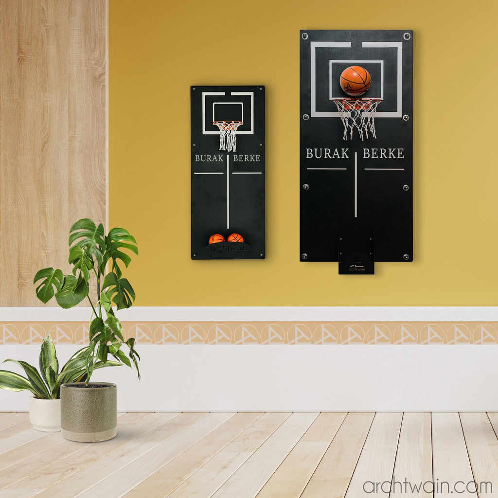 Archtwain - Kişiye Özel Mega Basketbol Wall Deco-dekoratif duvar oyunu-www.archtwain.com -
