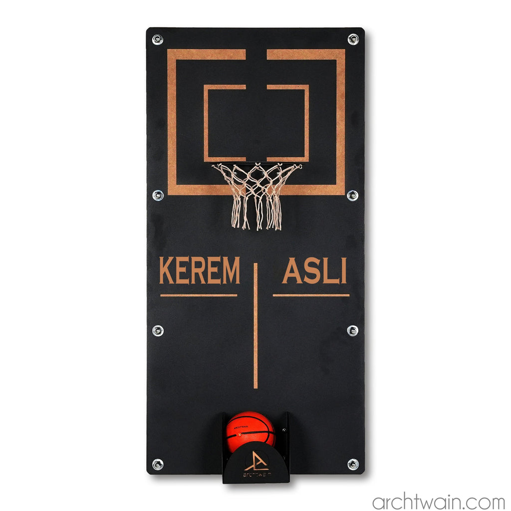 Archtwain - Kişiye Özel Mega Craft Basketbol Wall Deco-dekoratif duvar oyunu-www.archtwain.com -