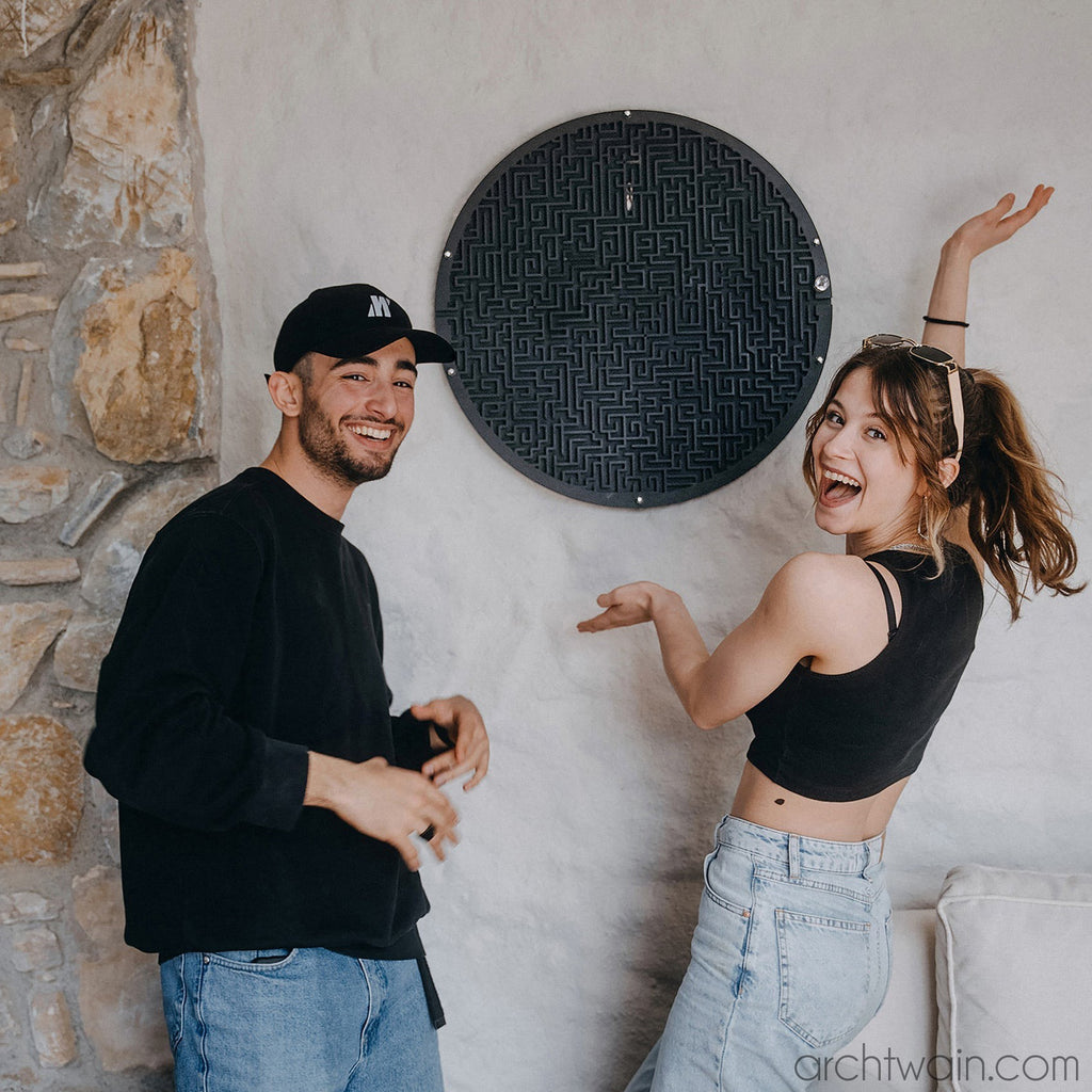 Archtwain - Labirent-dekoratif duvar oyunu-www.archtwain.com -