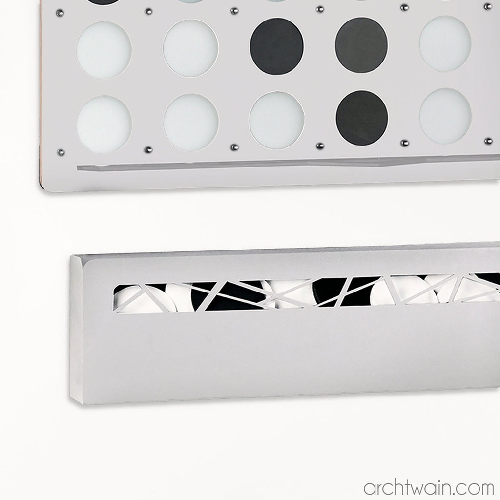 Archtwain - Mega Beyaz Connect Four-dekoratif duvar oyunu-www.archtwain.com -