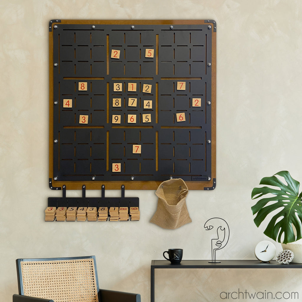 Archtwain - Mega Sudoku-dekoratif duvar oyunu-www.archtwain.com -