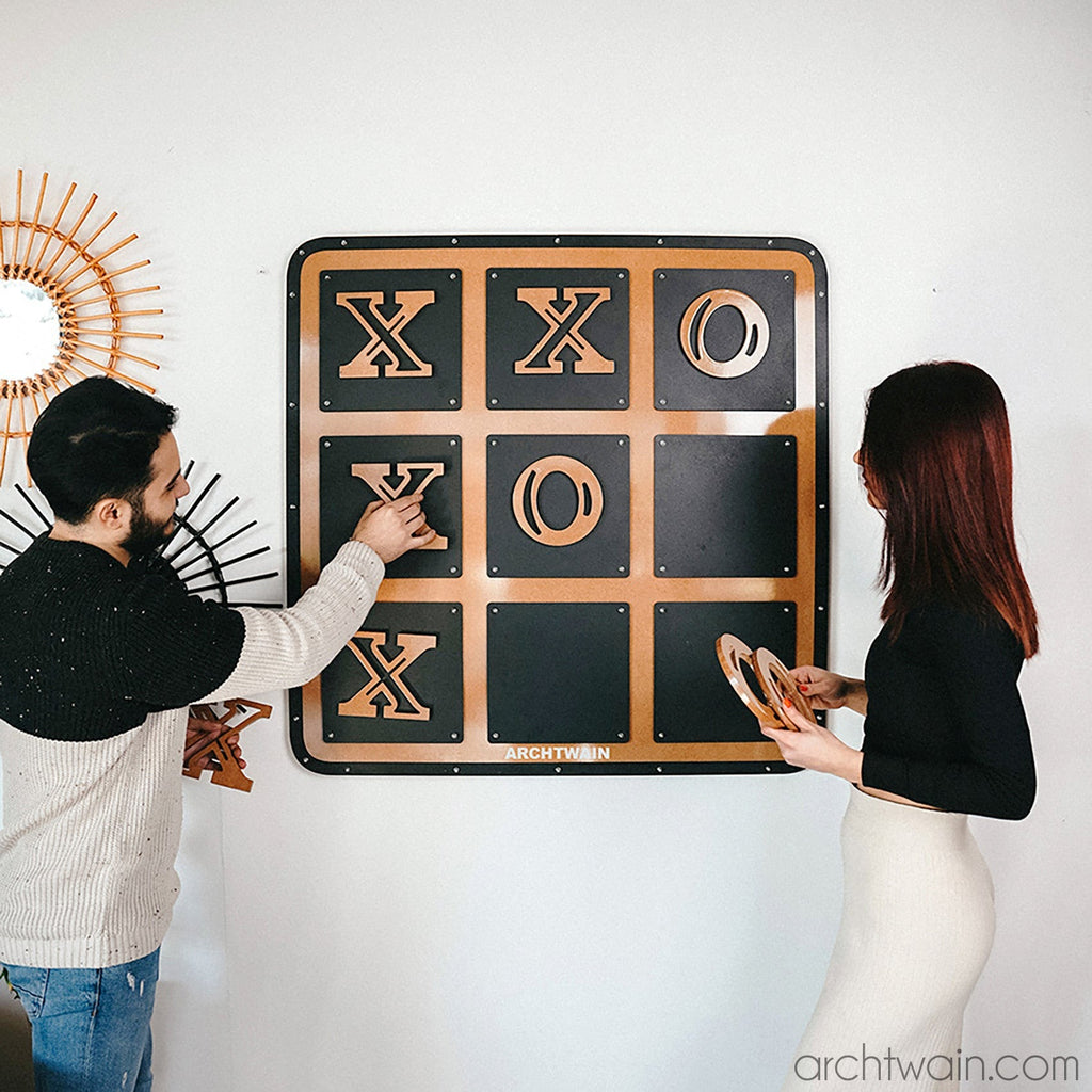 Archtwain - Mega Tic Tac Toe-dekoratif duvar oyunu-www.archtwain.com -