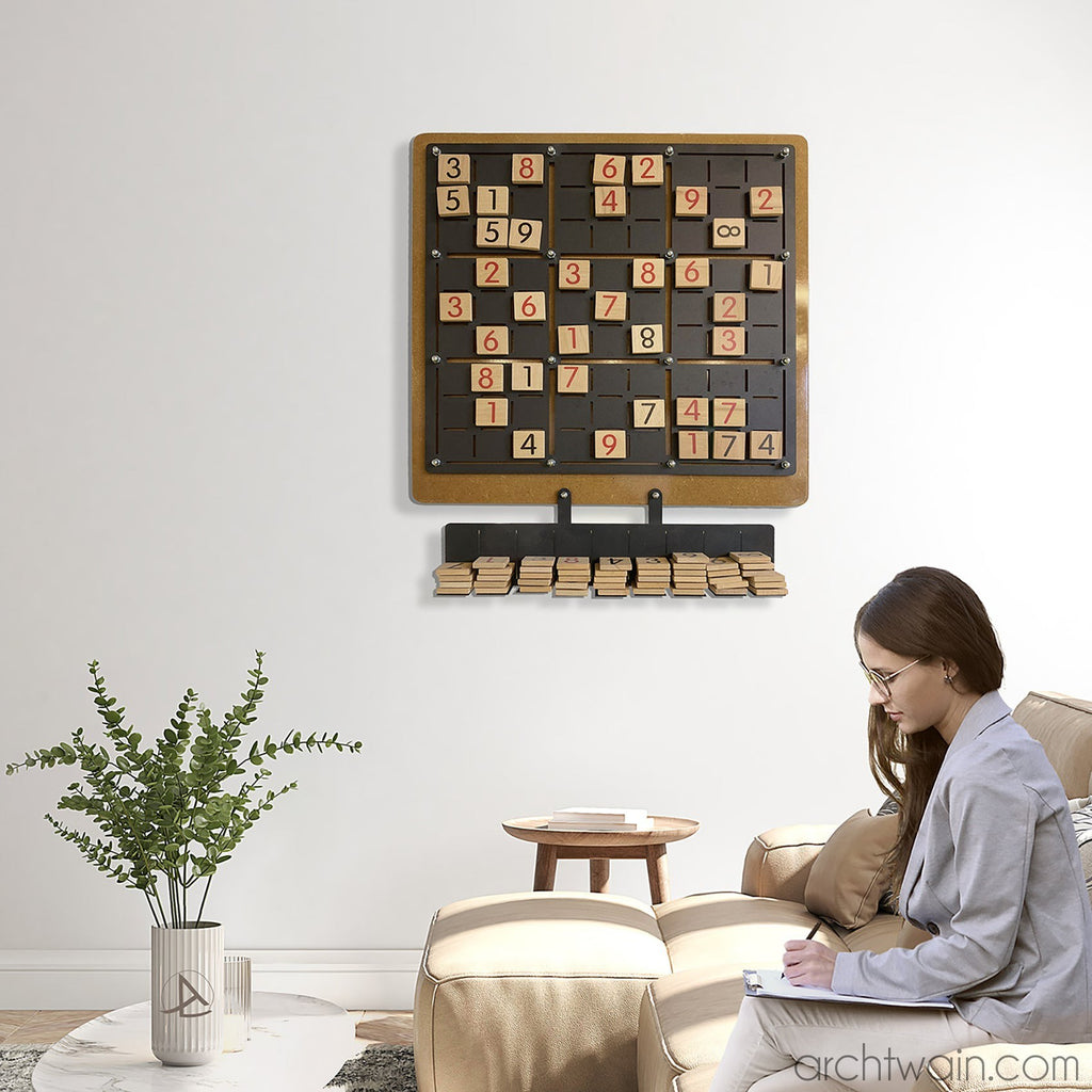 Archtwain - Sudoku-dekoratif duvar oyunu-www.archtwain.com -