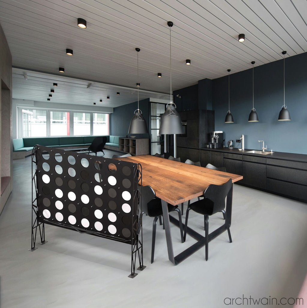 Archtwain - Taşınabilir XXL Connect Four Oyunu-dekoratif duvar oyunu-www.archtwain.com -