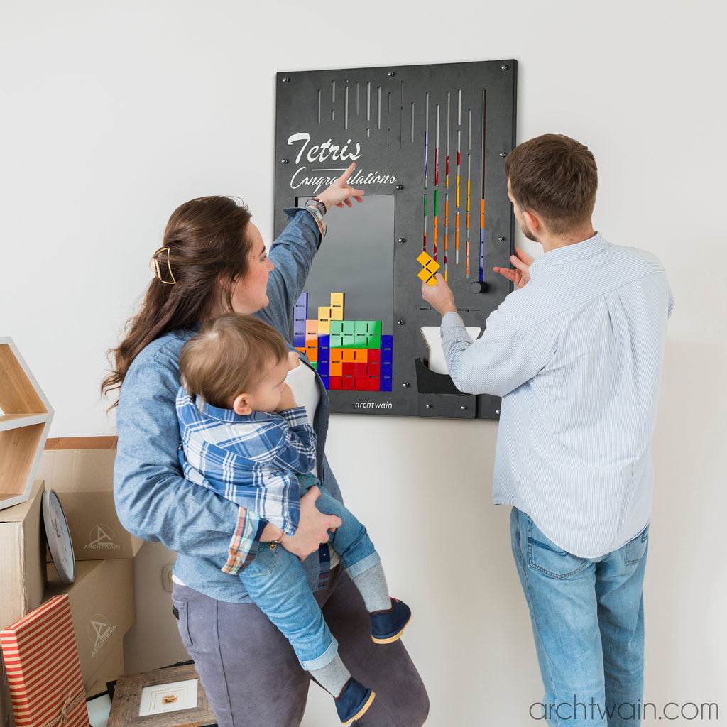 Archtwain - Tetris Puzzle-dekoratif duvar oyunu-www.archtwain.com -