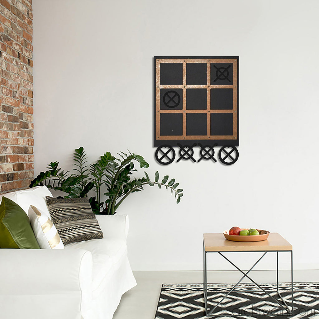 Archtwain - Tic Tac Toe-dekoratif duvar oyunu-www.archtwain.com -