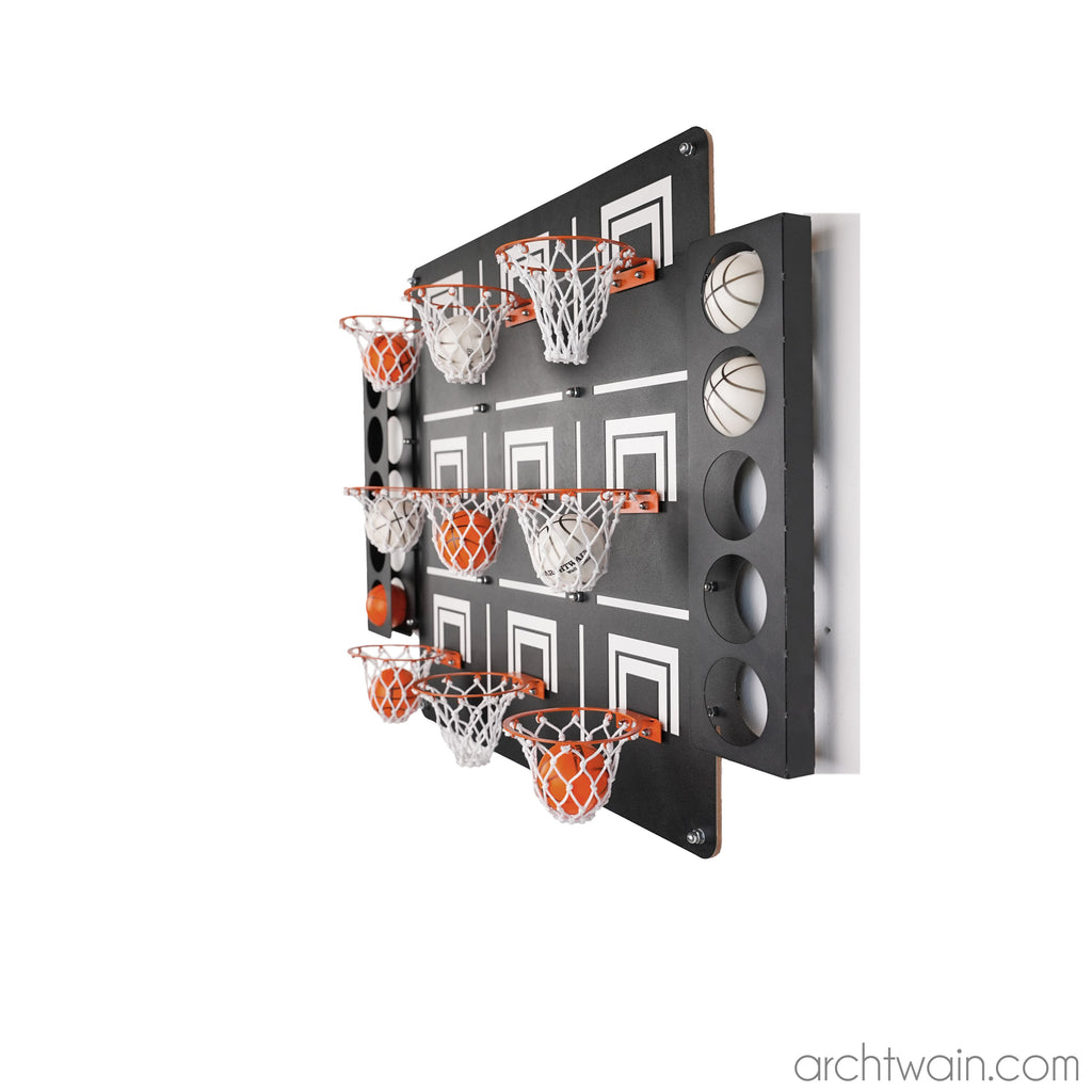Archtwain - X-O-X Basketbol-dekoratif duvar oyunu-www.archtwain.com -