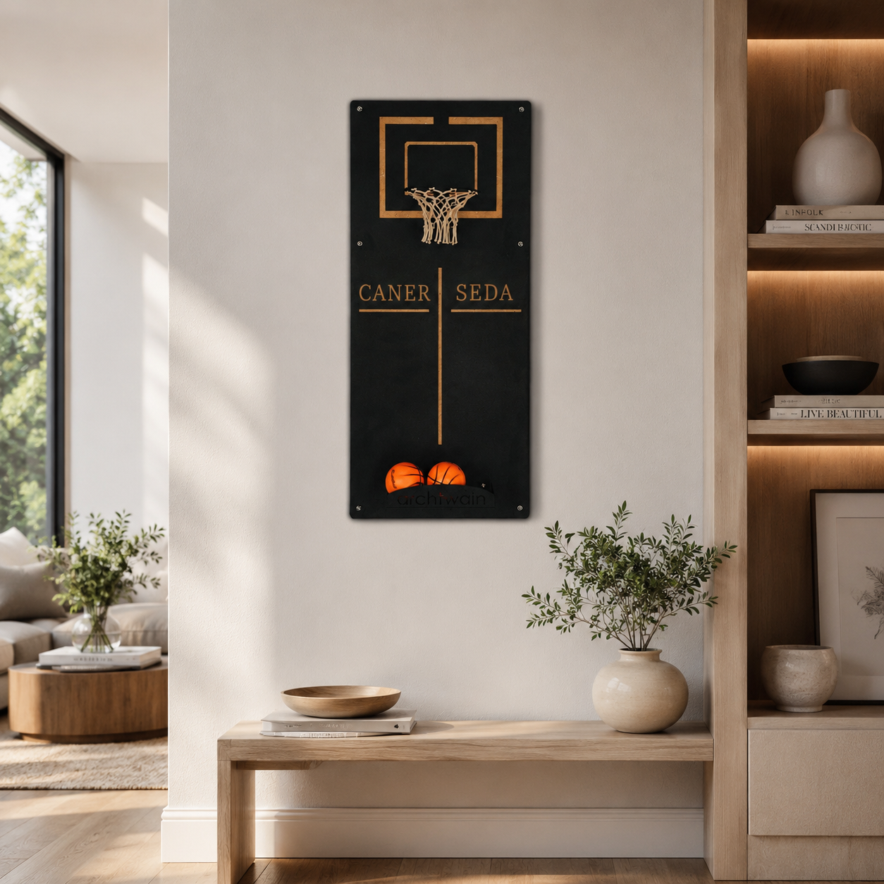Kişiye Özel Craft Basketbol Wall Deco